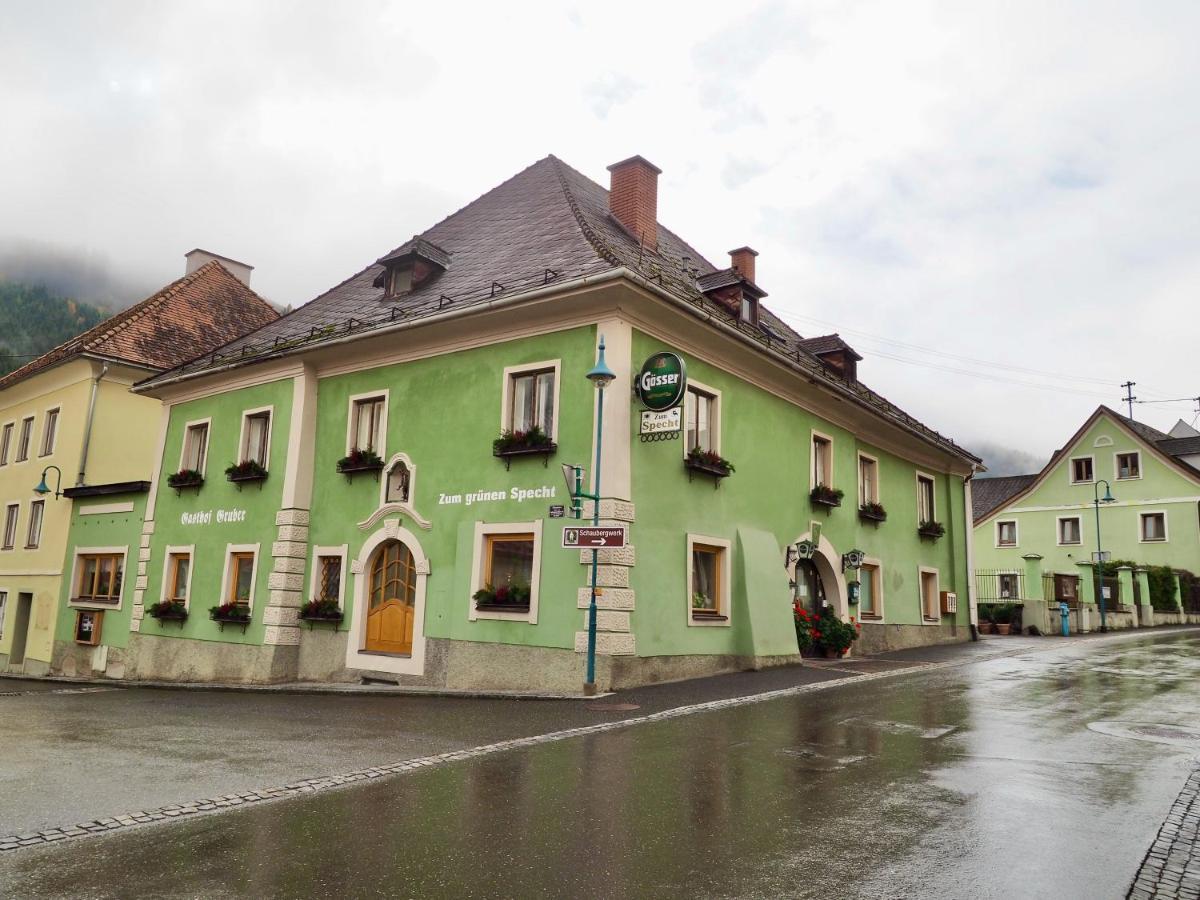 Gasthof Zum Gruenen Specht Oberzeiring ภายนอก รูปภาพ